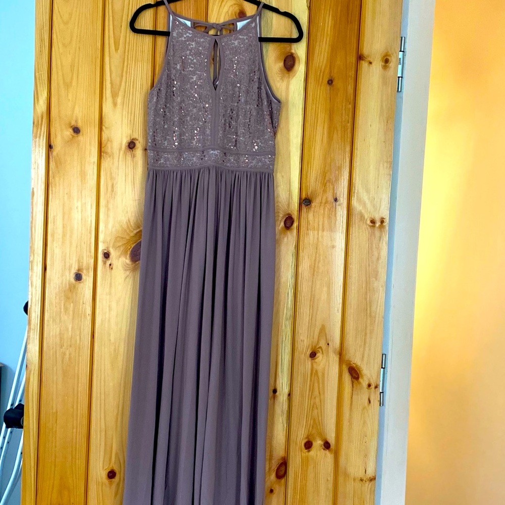 Floor length dress